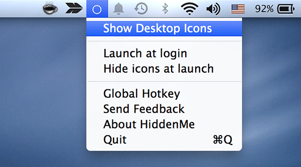 Cara Cepat Sembunyikan Icon Desktop di Mac