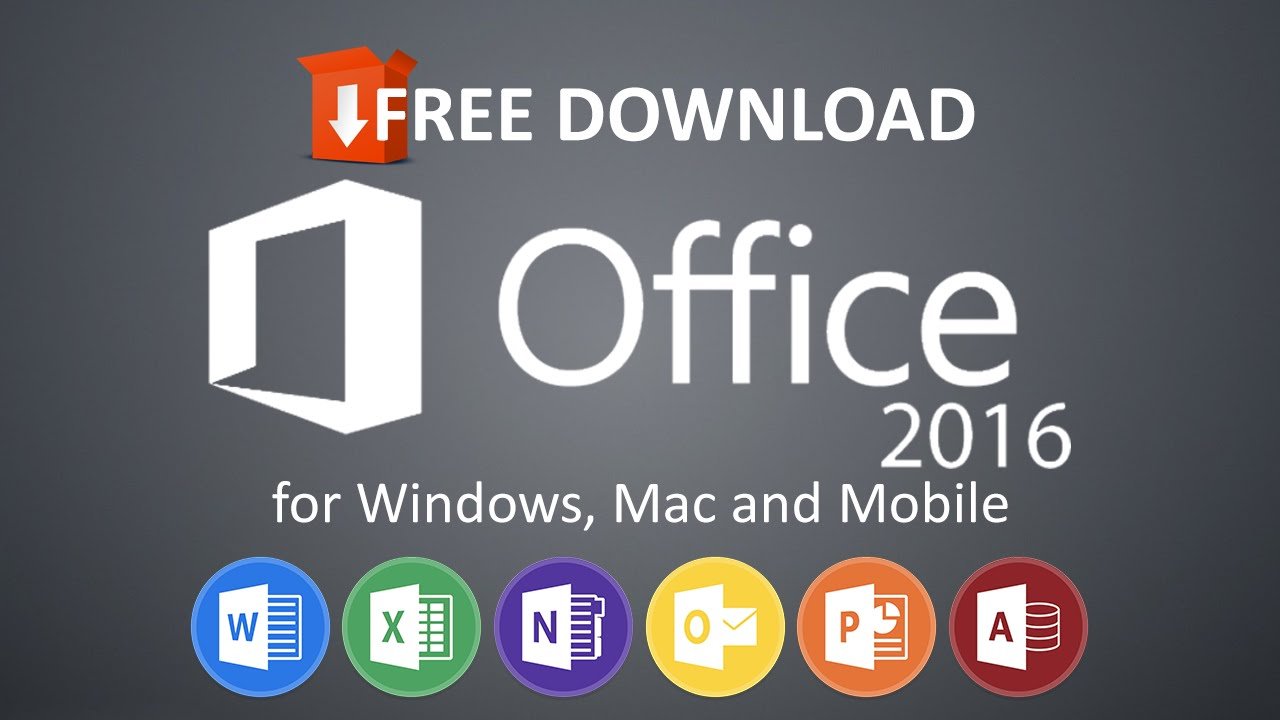 Download microsoft office 2016 for mac with access
