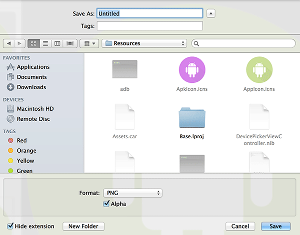 Cara Ekstrak Icon dari Aplikasi pada Mac