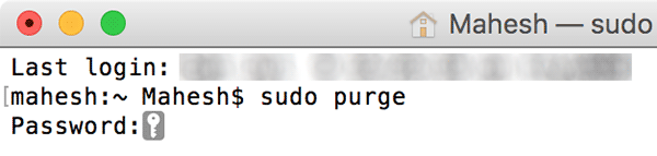 Cara Mempercepat Mac Anda Menggunakan Purge Command