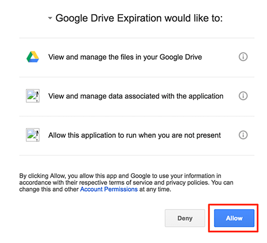 Cara Mengatur Tanggal kadaluarsa untuk Google Drive Share Links