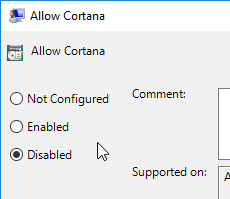Cara Nonaktifkan Cortana Sepenuhnya di Windows 10