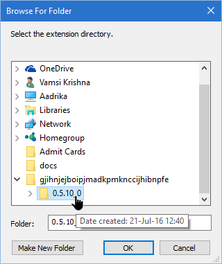 Download dan Save Ekstensi Chrome sebagai file CRX