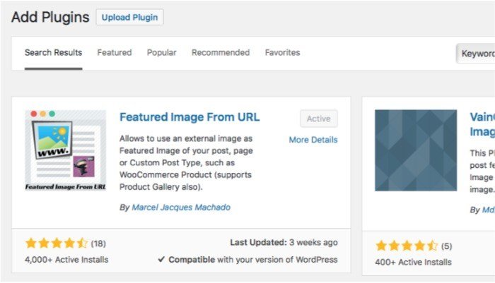 Cara Menggunakan Gambar Eksternal sebagai Featured Images di WordPress