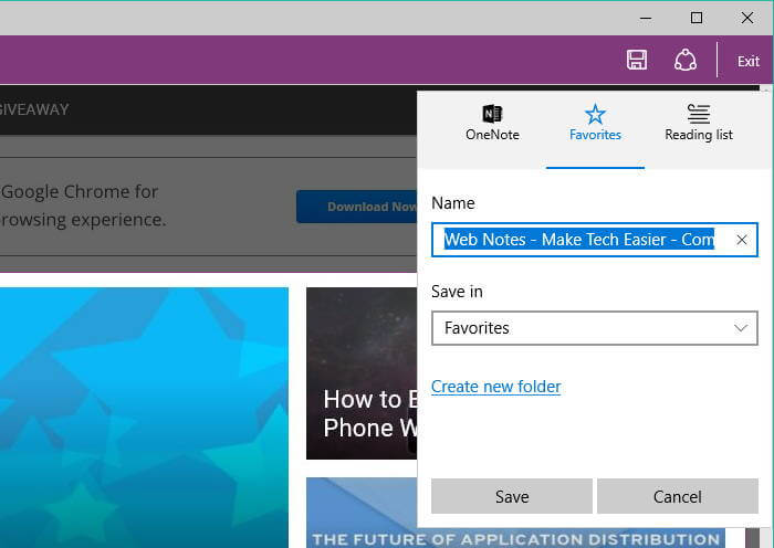 Cara Mengambil Screenshot Webpage di Microsoft Edge