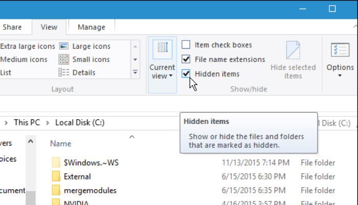 Cara Sembunyikan File dan Folder di Windows 10