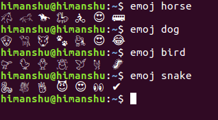 Cara Cepat Mencari Emoji dari Command Line Linux