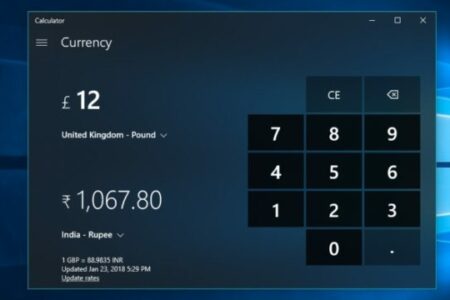 Cara Menggunakan Tools Konverter Mata Uang di Windows 10