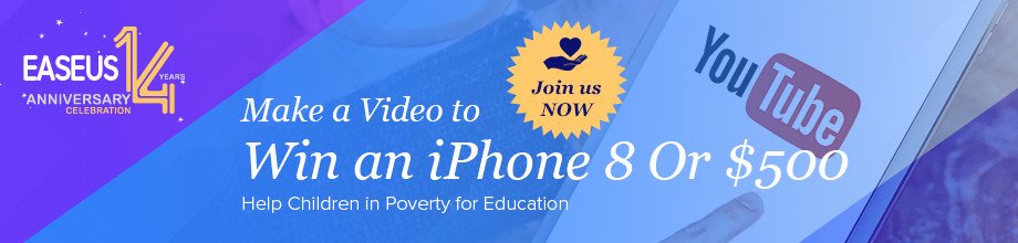 Ramaikan 14th Anniversary EaseUS, dan Dapatkan iPhone 8